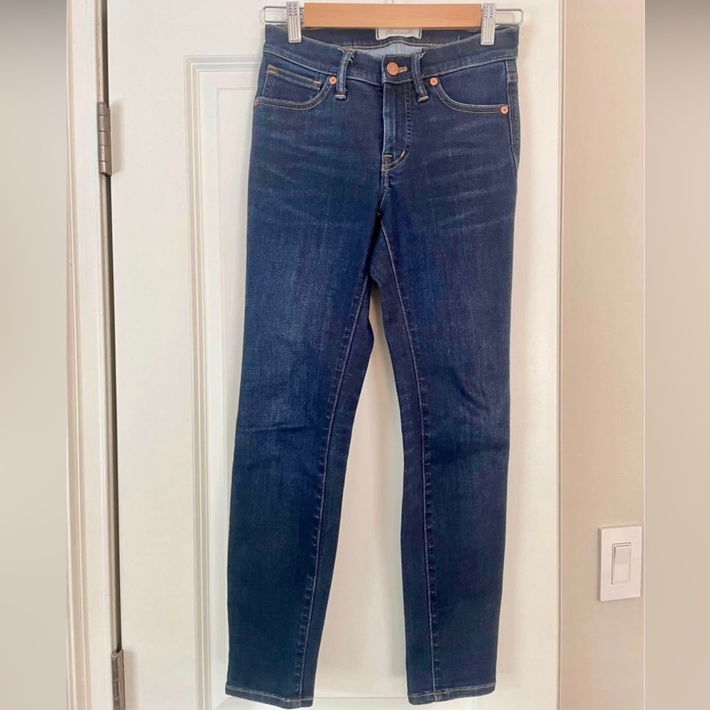 Madewell 9” High Rise Skinny Jeans 24 Petite